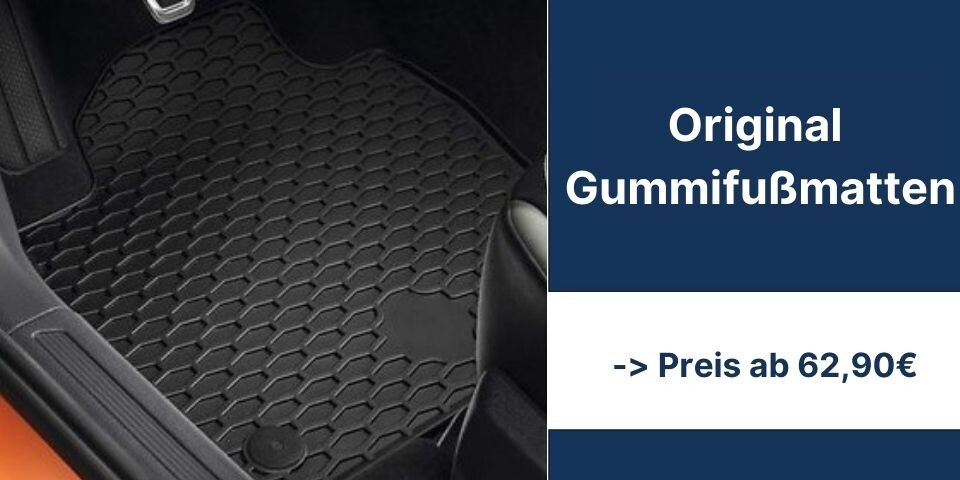 Darstellung einer schwarzen Kofferraumwanne mit Preis ab 62,90