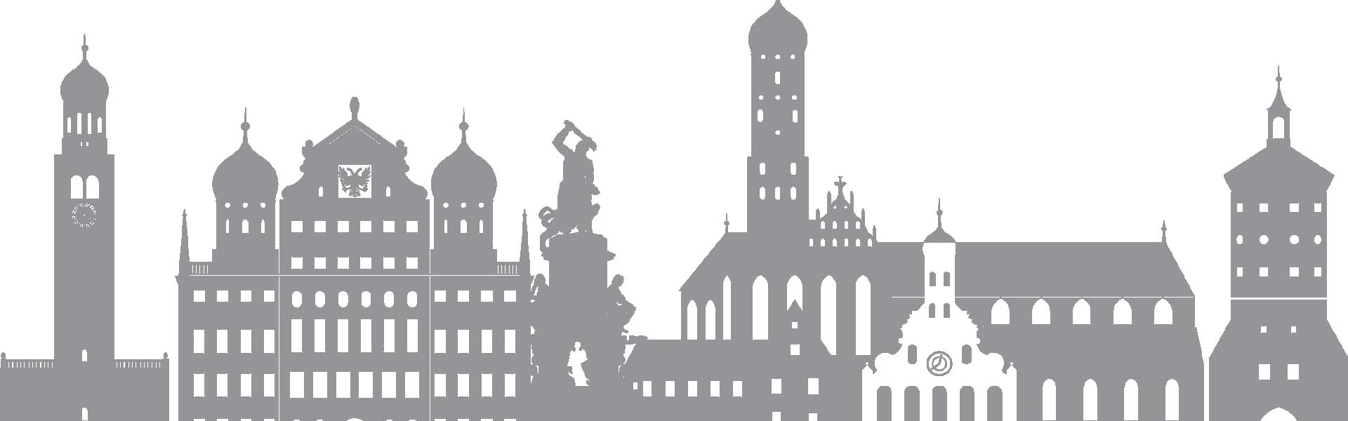 Skyline von Augsburg