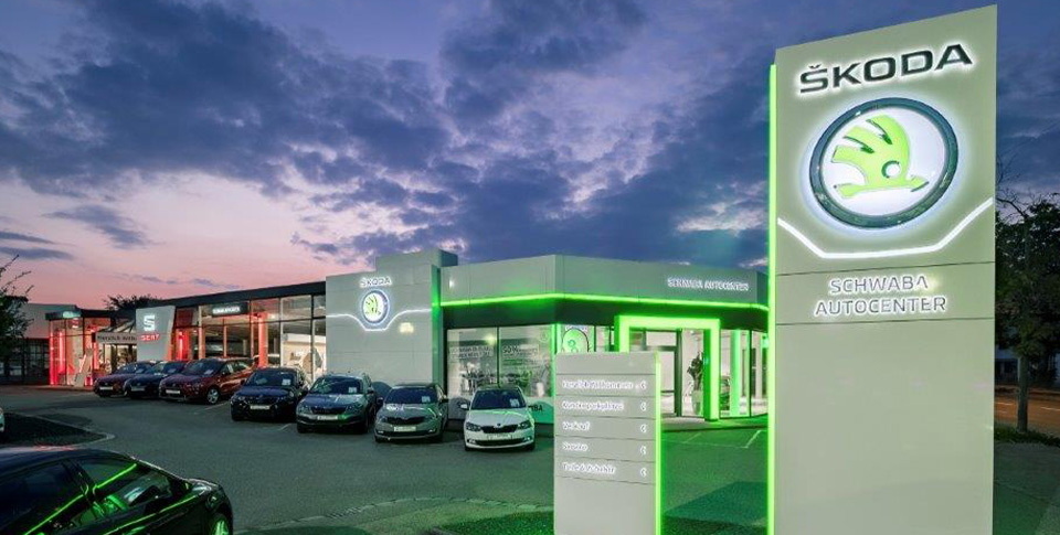 Standortansicht Autocenter Schwaba