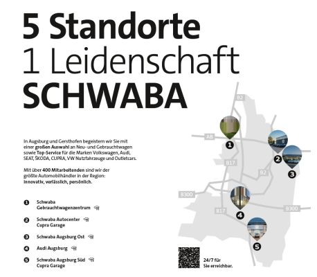 SCHWABA - 5 Standorte, 1 Leidenschaft