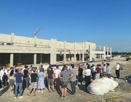 Besichtigung GW Rohbau