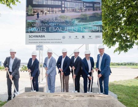 Spatenstich Schwaba Gebrauchtwagenzentrum